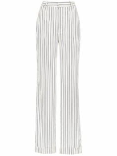 Tufi Duek striped wide leg trousers