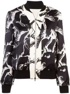 Adam Lippes куртка-бомбер с застежкой на молнии