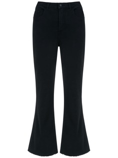 Osklen wide leg cropped trousers