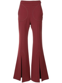 Ellery удлиненные расклешенные брюки Aalto