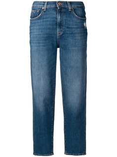 7 For All Mankind укороченные джинсы