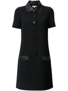 Michael Kors Collection платье-рубашка с короткими рукавами