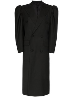 Blindness двубортное пальто в стиле оверсайз