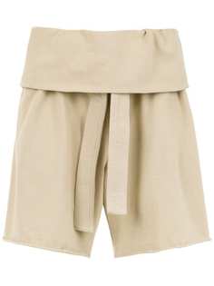 Osklen belted bermuda shorts