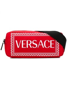 Versace поясная сумка с логотипом