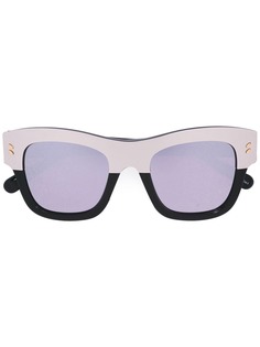 Stella McCartney Eyewear объемные солнцезащитные очки в квадратной оправе