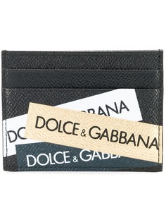 Dolce & Gabbana картхолдер из кожи Dauphine