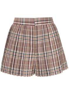 Blindness шорты с плиссировкой