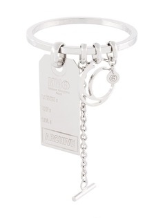 Mm6 Maison Margiela браслет с висячим ярлыком