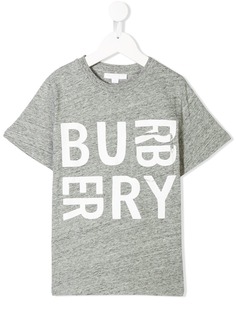 Burberry Kids футболка с логотипом