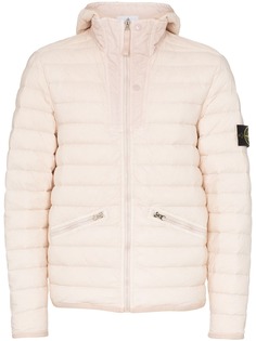 Stone Island куртка-пуховик с капюшоном