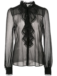 Alexis полупрозрачная блузка с оборками