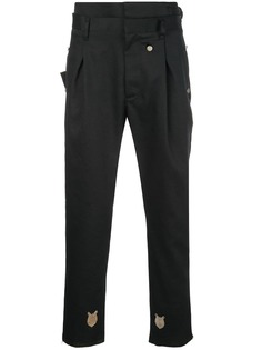 Bed J.W. Ford брюки с планкой-логотипом