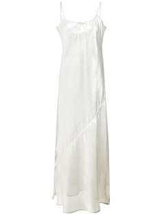 Lisa Marie Fernandez прозрачное платье с боковым разрезом