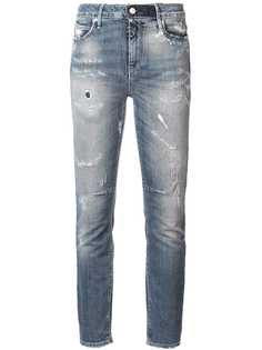 RtA джинсы скинни с прорванными деталями и эффектом варенки