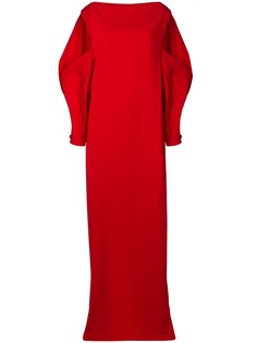 Chalayan вечернее платье с разрезами на рукавах