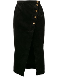 Alexa Chung вельветовая юбка-карандаш