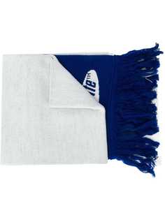 Off-White трикотажный шарф с логотипом