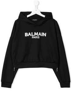 Balmain Kids худи с логотипом