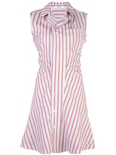 Derek Lam 10 Crosby платье-рубашка с оборками