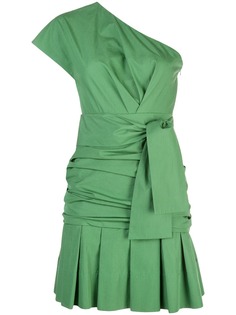 Derek Lam 10 Crosby платье на одно плечо со сборками