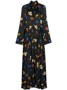 Solace London платье макси Akan с цветочным принтом