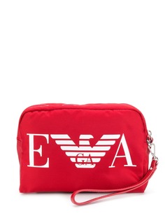 Emporio Armani косметичка с логотипом