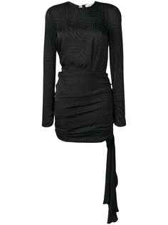 Attico жаккардовое платье с узором