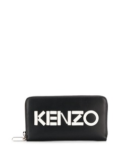 Kenzo монохромный кошелек с логотипом