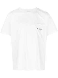 Second/Layer футболка с нагрудным карманом