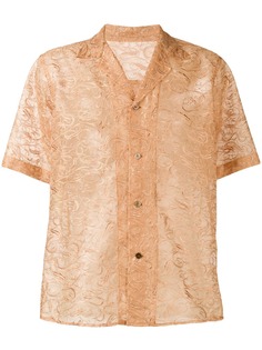 Sulvam рубашка с короткими рукавами и вышивкой