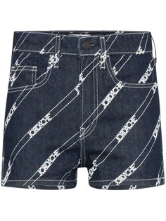 Jordache джинсовые шорты с логотипом и завышенной талией