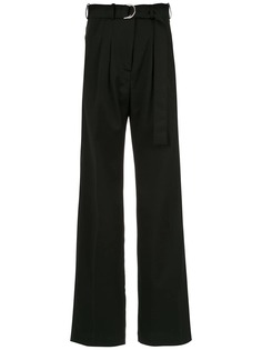 Reinaldo Lourenço расклешенные брюки с поясом