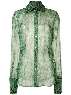 Dolce & Gabbana Pre-Owned рубашка с принтом пейсли