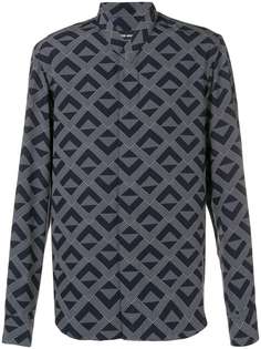 Giorgio Armani рубашка с геометричным узором