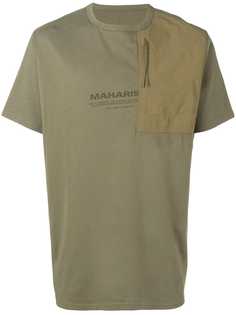 Maharishi футболка со вставками