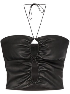 Markoo топ с вырезом халтер