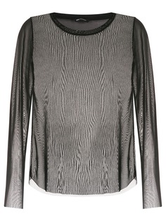 Uma | Raquel Davidowicz полупрозрачная блузка Ava