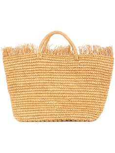 Sensi Studio плетеная сумка-тоут с бахромой