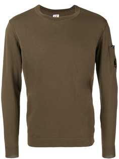 CP Company джемпер с карманом на рукаве