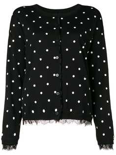 Twin-Set жакет в горох