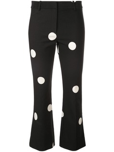 Derek Lam 10 Crosby укороченные брюки в горох