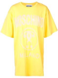 Moschino футболка с логотипом
