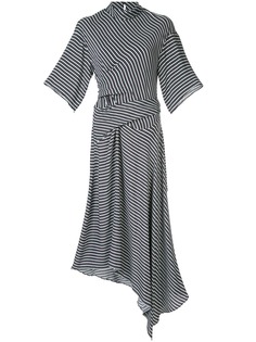 Bianca Spender платье миди в полоску