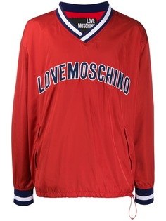 Love Moschino джемпер с контрастным логотипом