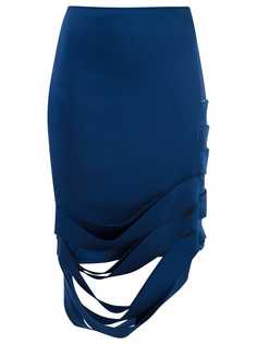 Gloria Coelho асимметричная юбка
