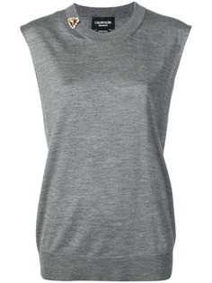 Calvin Klein 205W39nyc топ с вырезными деталями