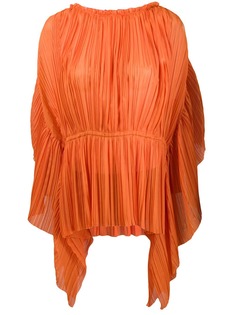 Alberta Ferretti плиссированная блузка