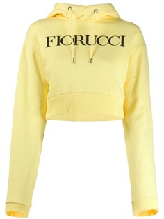 Fiorucci укороченное худи с логотипом