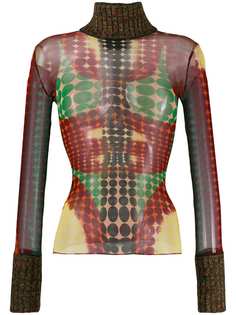 Jean Paul Gaultier Pre-Owned топ 1990-х годов Cavalieres et Amazones des Temps Modernes